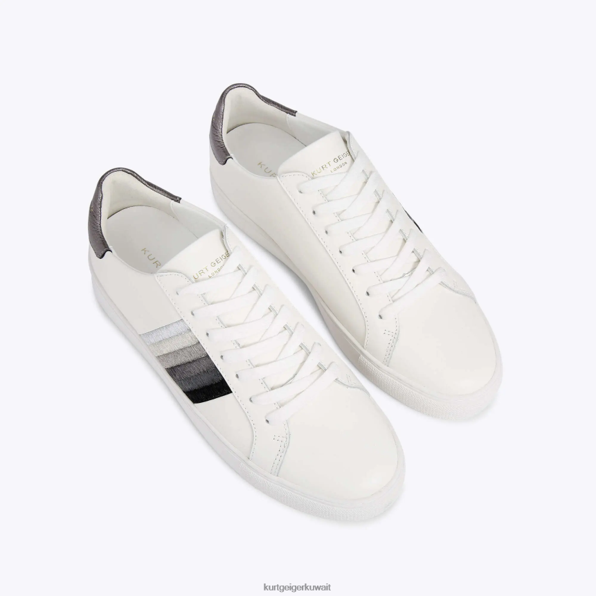 كيلووات Kurt Geiger رجال لندن لينون غروب الشمس متعدد بيضاء أخرى X06PDH594 | أحذية