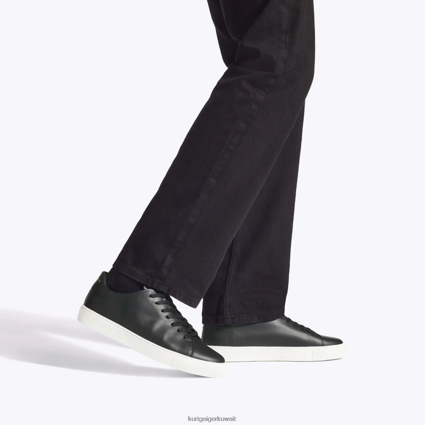 كيلووات Kurt Geiger رجال لندن لينون أسود X06PDH598 | أحذية