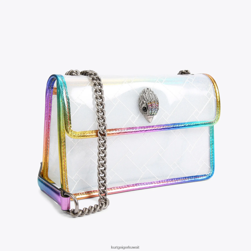 كيلووات Kurt Geiger نحيف لندن فينيل متوسط ​​كنسينغتون متعددة / أخرى X06PDH5 | أكياس