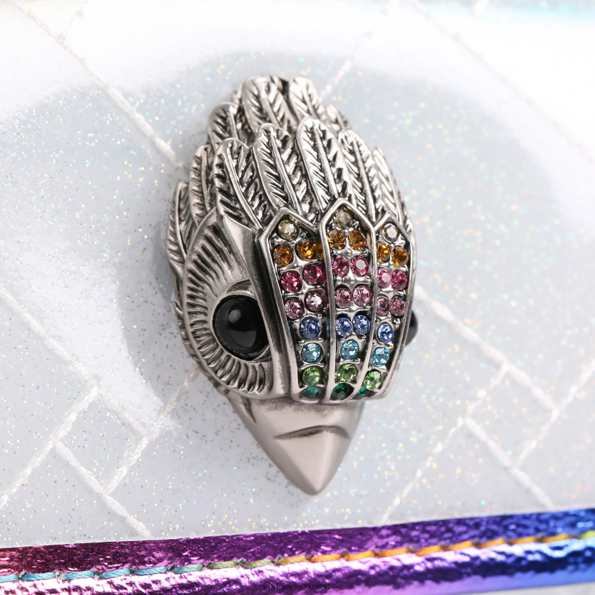 كيلووات Kurt Geiger نحيف لندن فينيل متوسط ​​كنسينغتون متعددة / أخرى X06PDH5 | أكياس