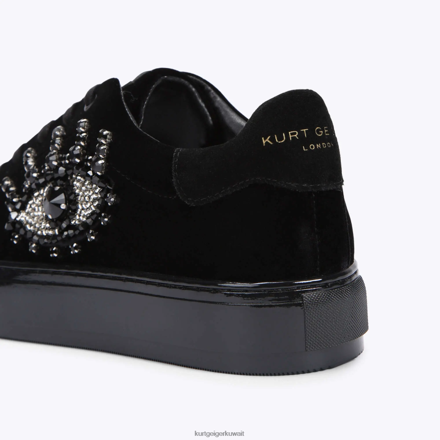 كيلووات Kurt Geiger رجال عين لندن لاني أسود X06PDH606 | أحذية