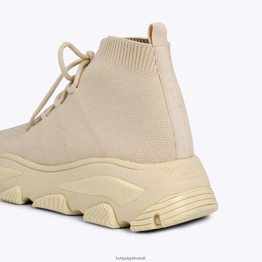 كيلووات Kurt Geiger رجال لندن ليتي متماسكة الدانتيل اللون البيج X06PDH609 | أحذية