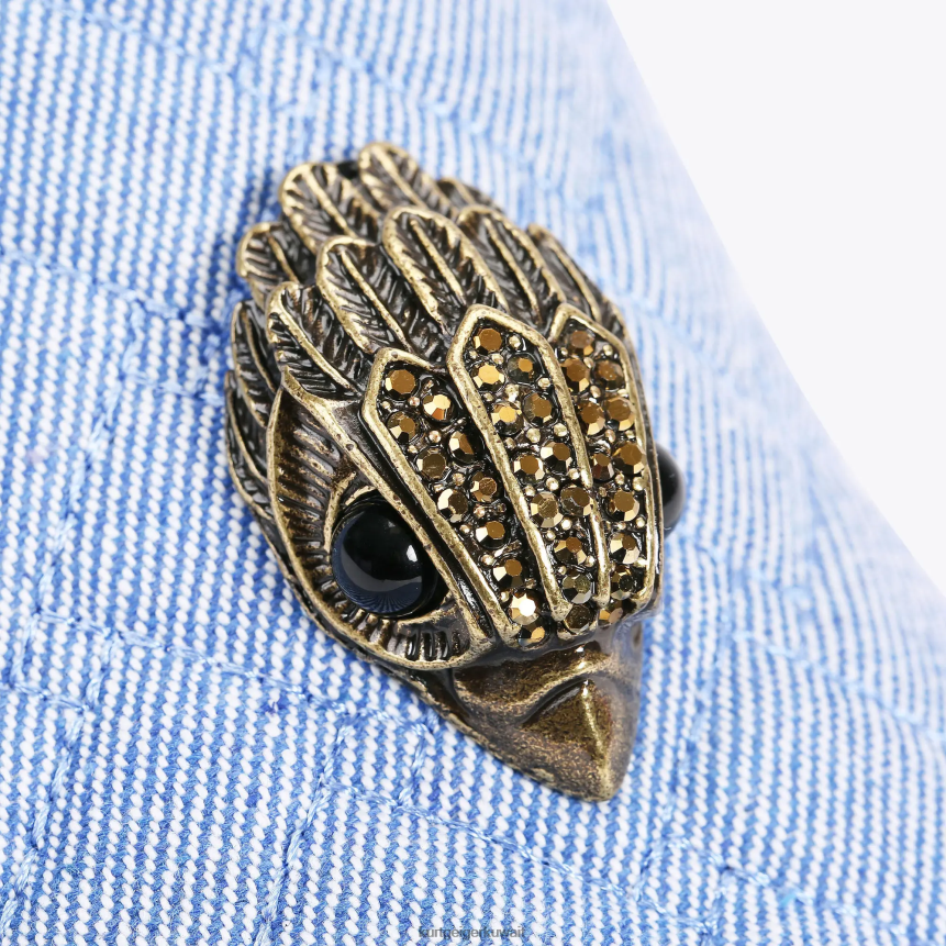 كيلووات Kurt Geiger رجال لندن هيو إيجل الدينيم أزرق X06PDH626 | أحذية