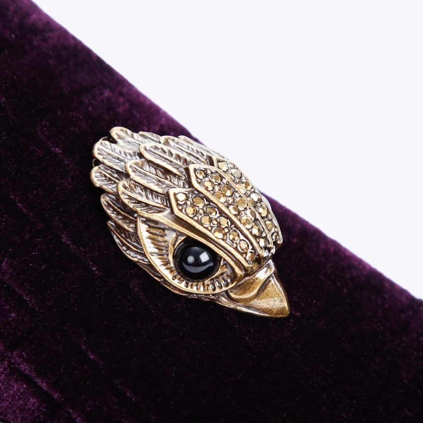 كيلووات Kurt Geiger رجال لندن هيو إيجل فيلفيت أرجواني X06PDH630 | أحذية