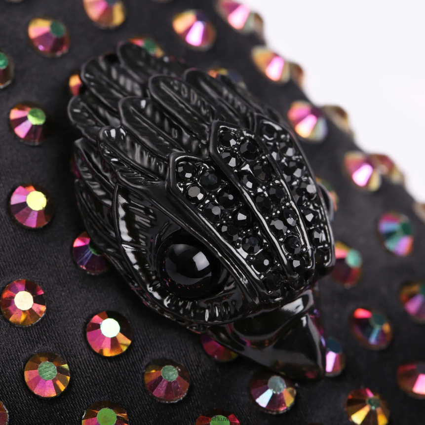 كيلووات Kurt Geiger رجال لندن هيو النسر مسمار مزيج أسود X06PDH631 | أحذية