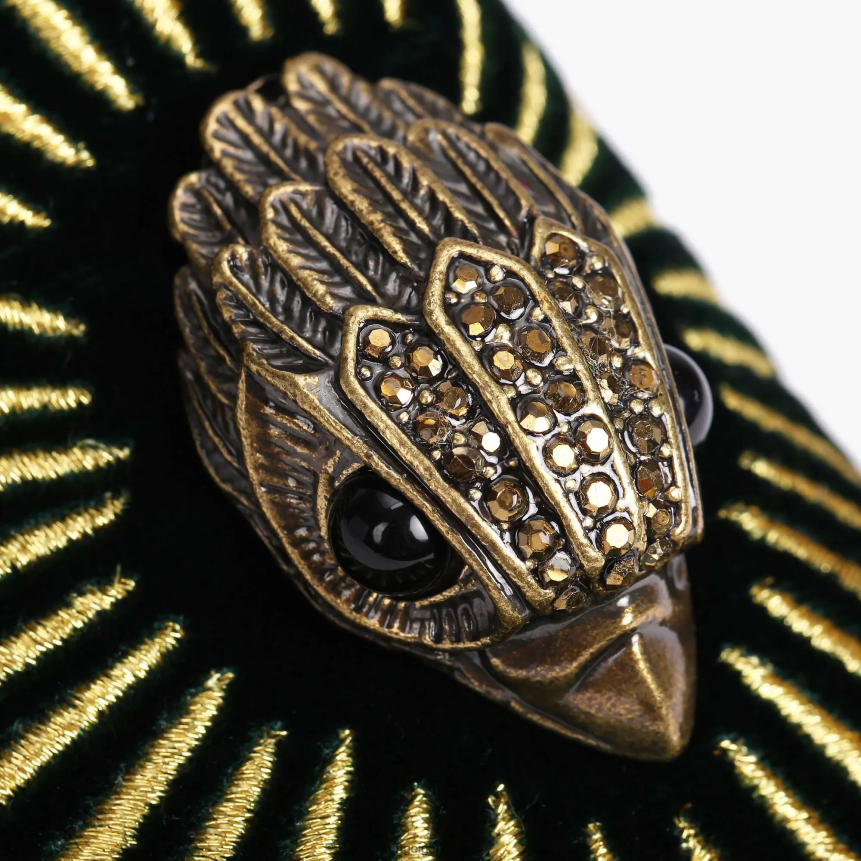 كيلووات Kurt Geiger رجال نسر لندن الآس أخضر X06PDH636 | أحذية