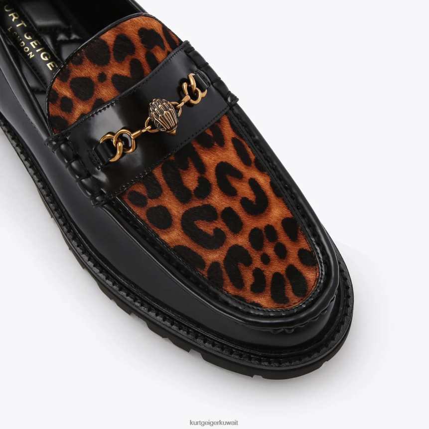 كيلووات Kurt Geiger رجال لندن هارلي مزيج أسود X06PDH640 | أحذية