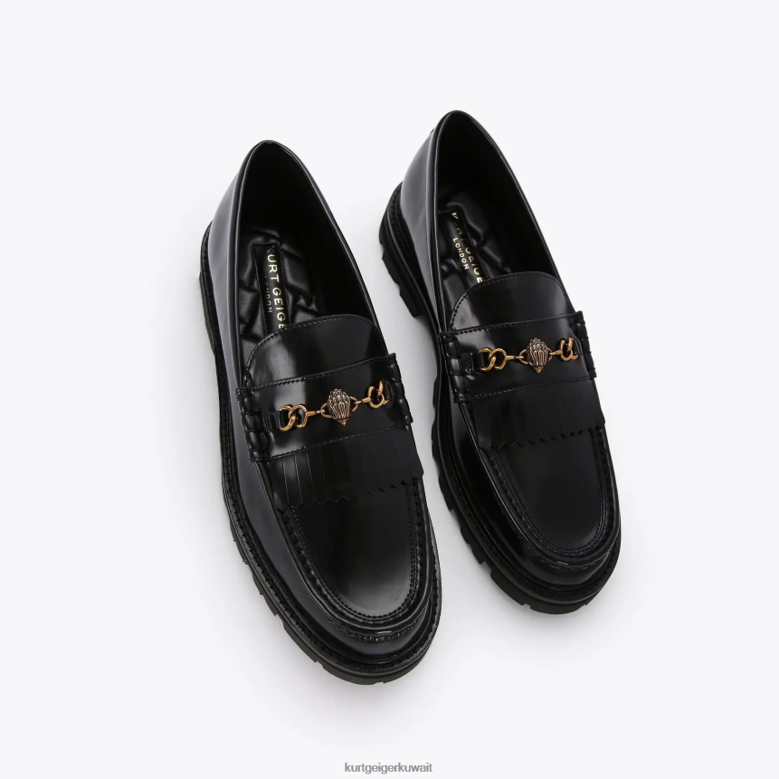 كيلووات Kurt Geiger رجال لندن هارلي أسود X06PDH641 | أحذية