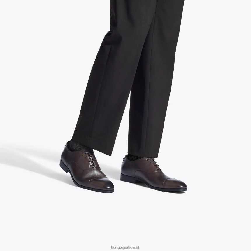 كيلووات Kurt Geiger رجال لندن هاريس أكسفورد بني X06PDH647 | أحذية