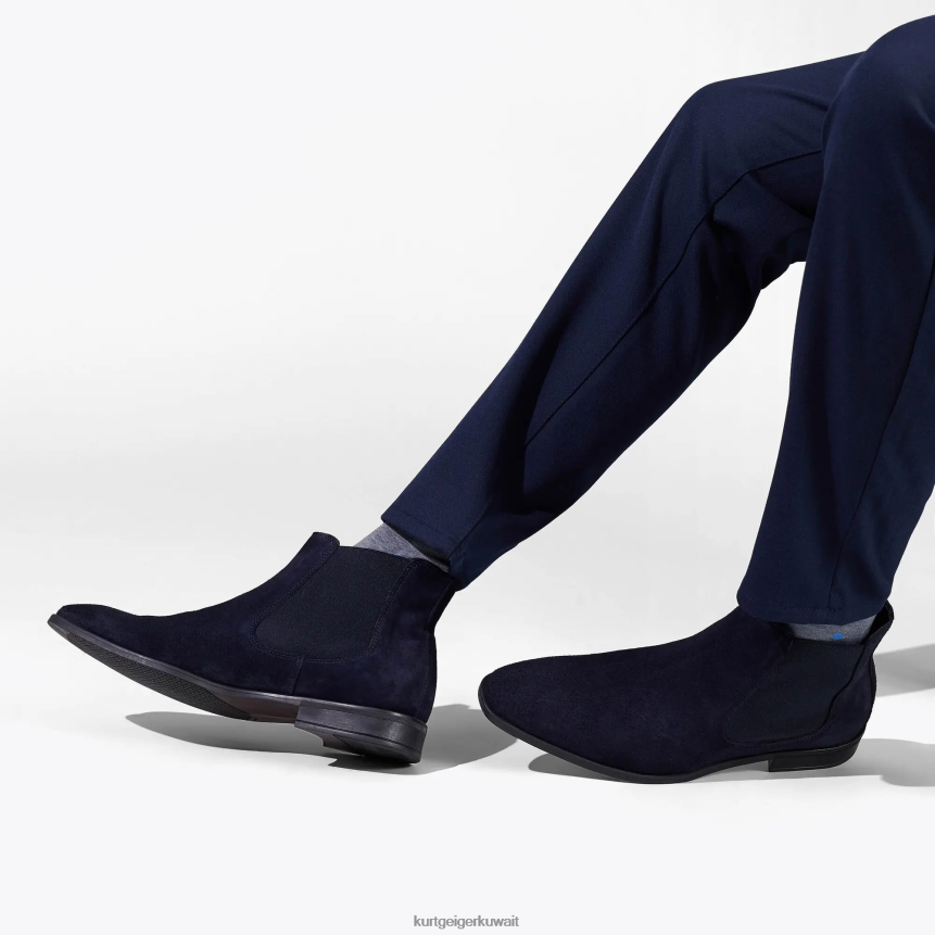 كيلووات Kurt Geiger رجال لندن فريدريك القوات البحرية X06PDH649 | أحذية