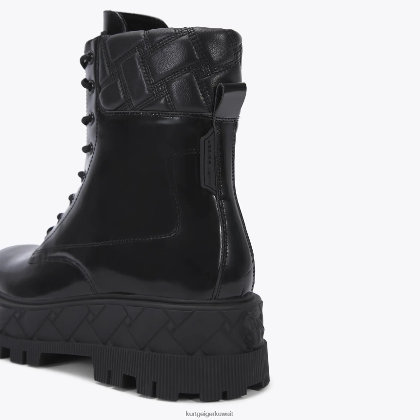 كيلووات Kurt Geiger رجال لندن لندن الدانتيل يصل أسود X06PDH650 | أحذية