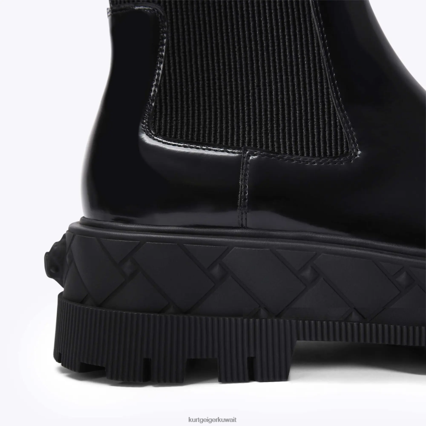 كيلووات Kurt Geiger رجال لندن لندن تشيلسي أسود X06PDH652 | أحذية