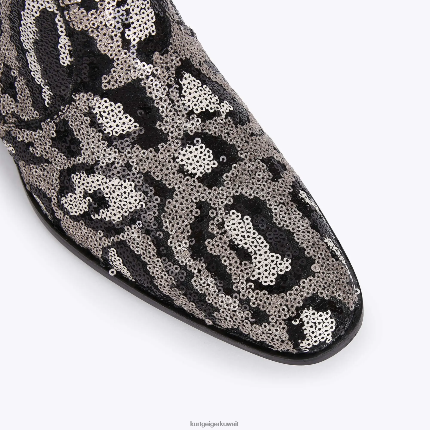 كيلووات Kurt Geiger رجال لندن جين الترتر مزيج البيج X06PDH654 | أحذية
