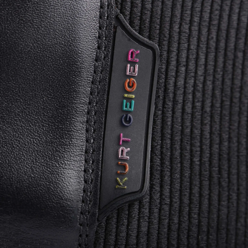 كيلووات Kurt Geiger رجال لندن الطيور تشيلسي أسود X06PDH656 | أحذية