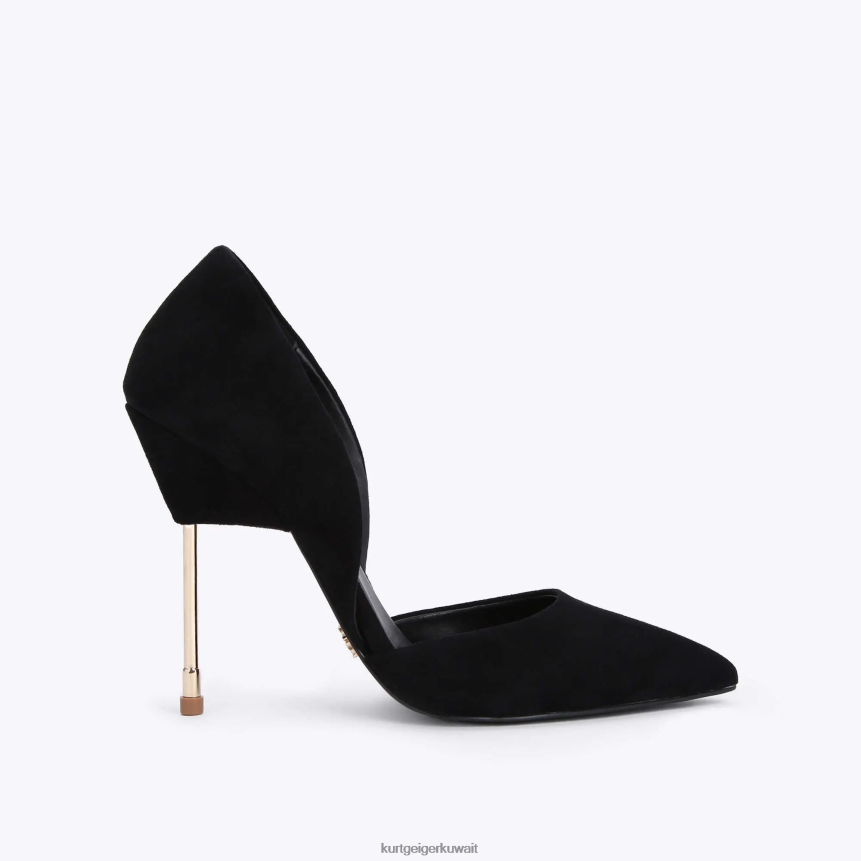 كيلووات Kurt Geiger نحيف سندات لندن أسود X06PDH680 | أحذية