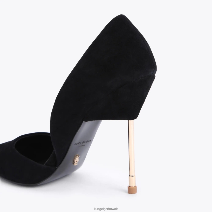 كيلووات Kurt Geiger نحيف سندات لندن أسود X06PDH680 | أحذية