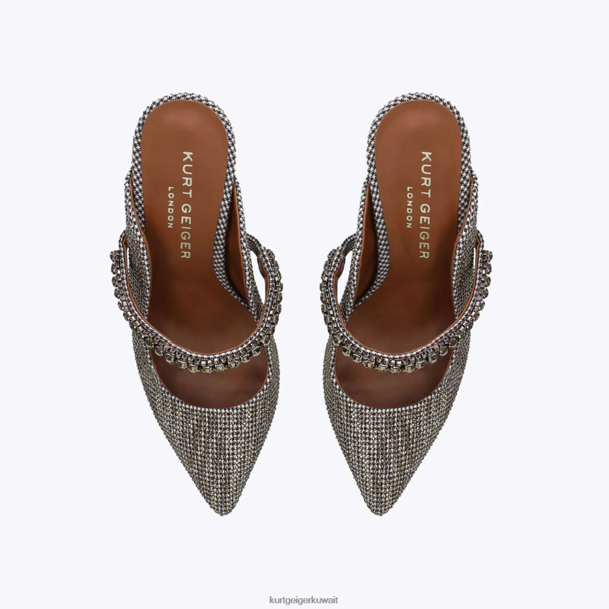 كيلووات Kurt Geiger نحيف دوق لندن اللون البيج X06PDH683 | أحذية