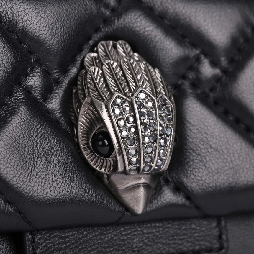 كيلووات Kurt Geiger نحيف لندن ميني كينسينغتون أسود X06PDH68 | أكياس