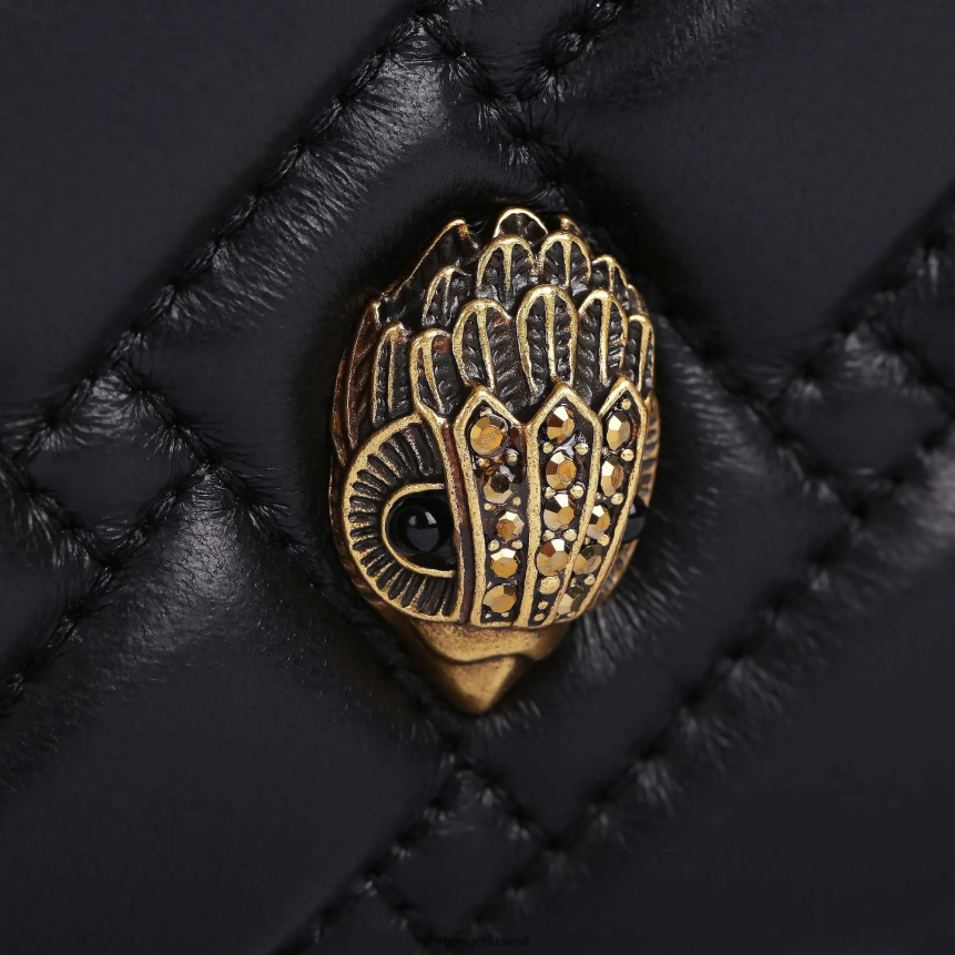 كيلووات Kurt Geiger نحيف لندن كنسينغتون عبر الجسم أسود X06PDH70 | أكياس