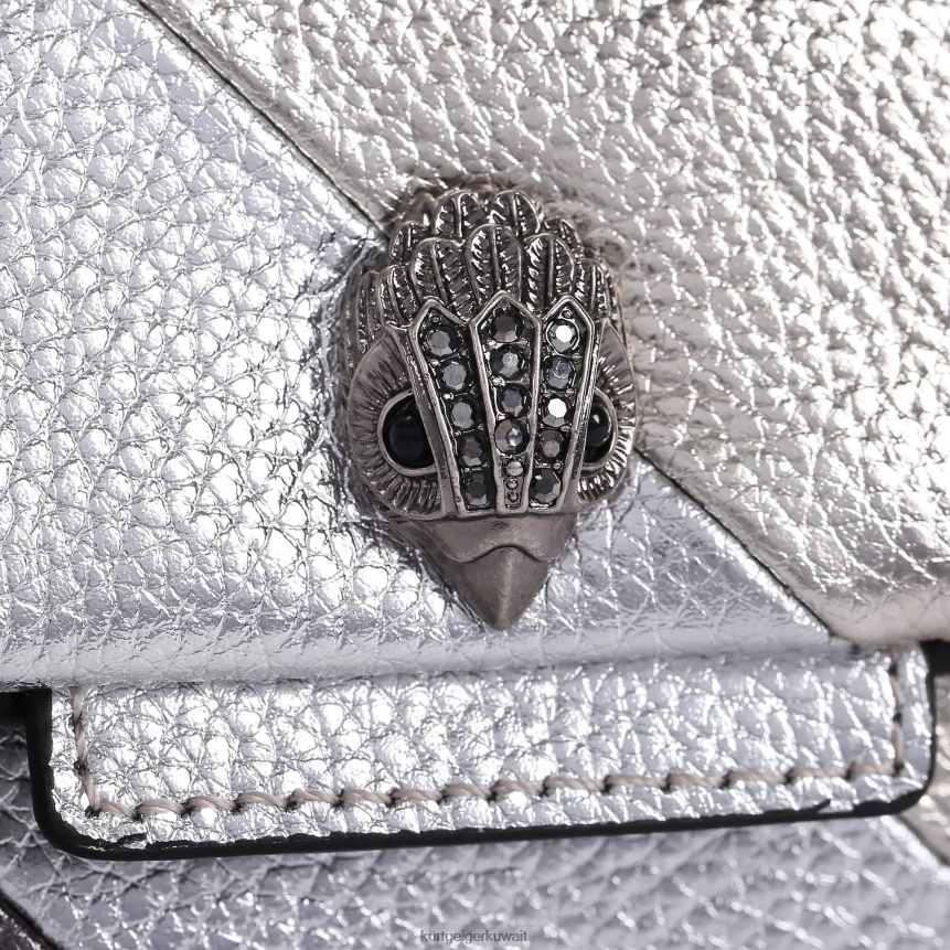 كيلووات Kurt Geiger نحيف لندن ميني كينسينغتون مزيج معدني X06PDH73 | أكياس