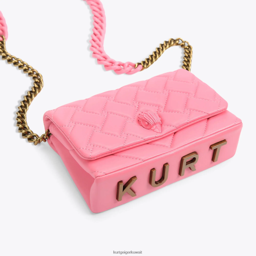 كيلووات Kurt Geiger نحيف لندن ميني كينسينغتون لون القرنفل X06PDH78 | أكياس