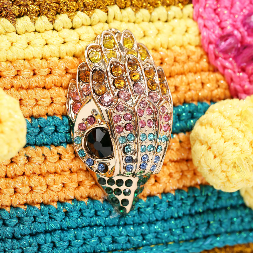 كيلووات Kurt Geiger نحيف لندن الكروشيه كينسينغتون مزيج الذهب X06PDH82 | أكياس