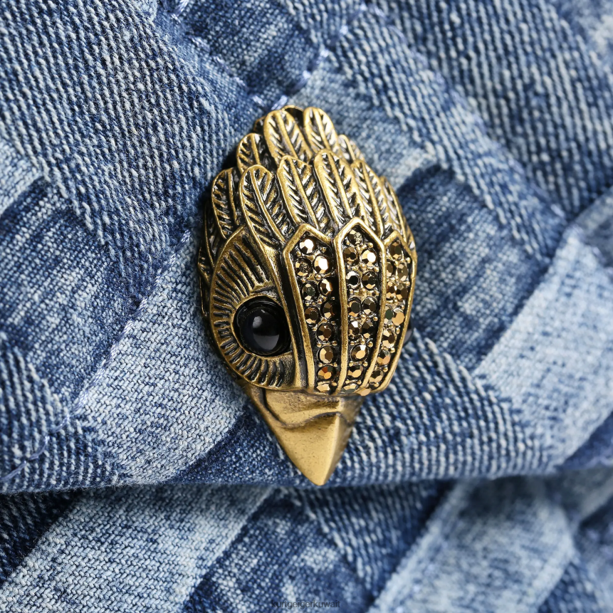 كيلووات Kurt Geiger نحيف لندن كنسينغتون كبيرة لينة الدنيم X06PDH84 | أكياس