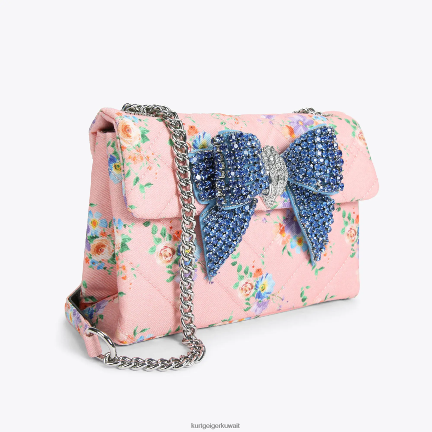 كيلووات Kurt Geiger نحيف لندن القوس المتوسطة كنسينغتون في لندن مزيج وردي X06PDH85 | أكياس