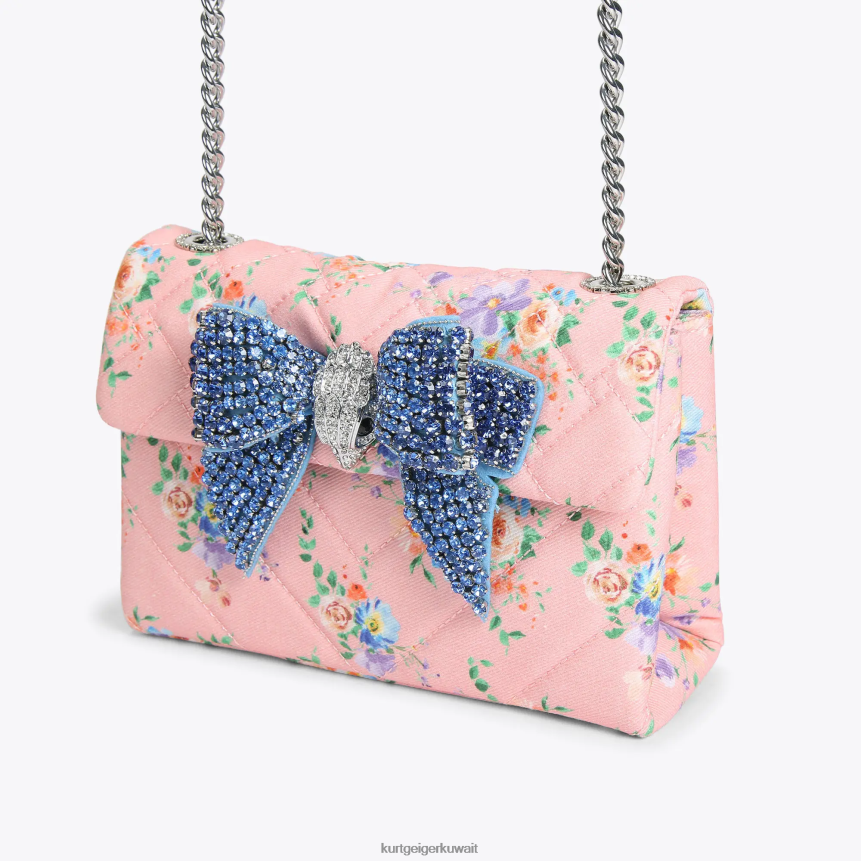 كيلووات Kurt Geiger نحيف لندن القوس المتوسطة كنسينغتون في لندن مزيج وردي X06PDH85 | أكياس