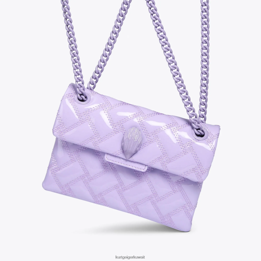 كيلووات Kurt Geiger نحيف لندن ميني كنسينغتون في لندن منقوع أرجواني X06PDH87 | أكياس