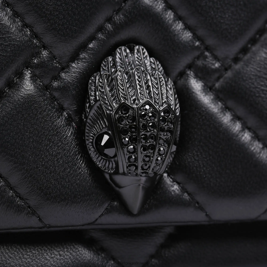 كيلووات Kurt Geiger نحيف لندن ميني كينسينغتون مزيج أسود X06PDH88 | أكياس