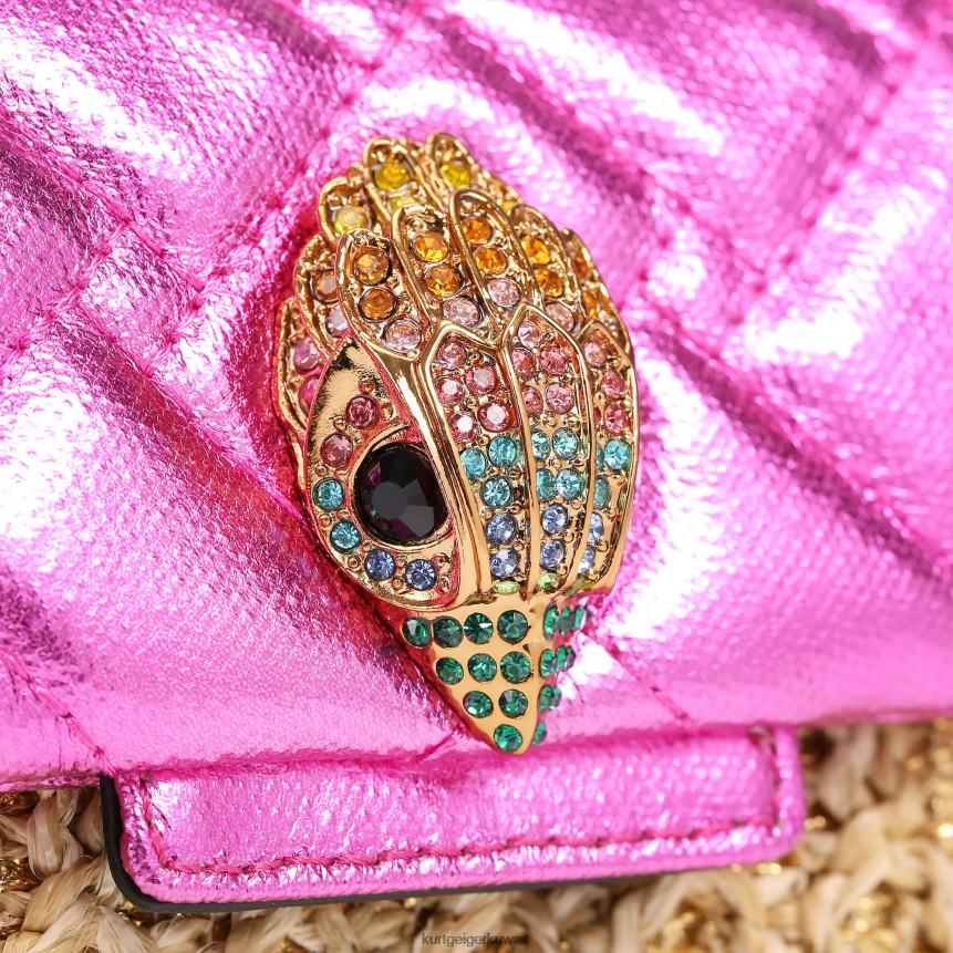 كيلووات Kurt Geiger نحيف لندن الرافية ميني كنسينغتون في لندن مزيج الذهب X06PDH89 | أكياس