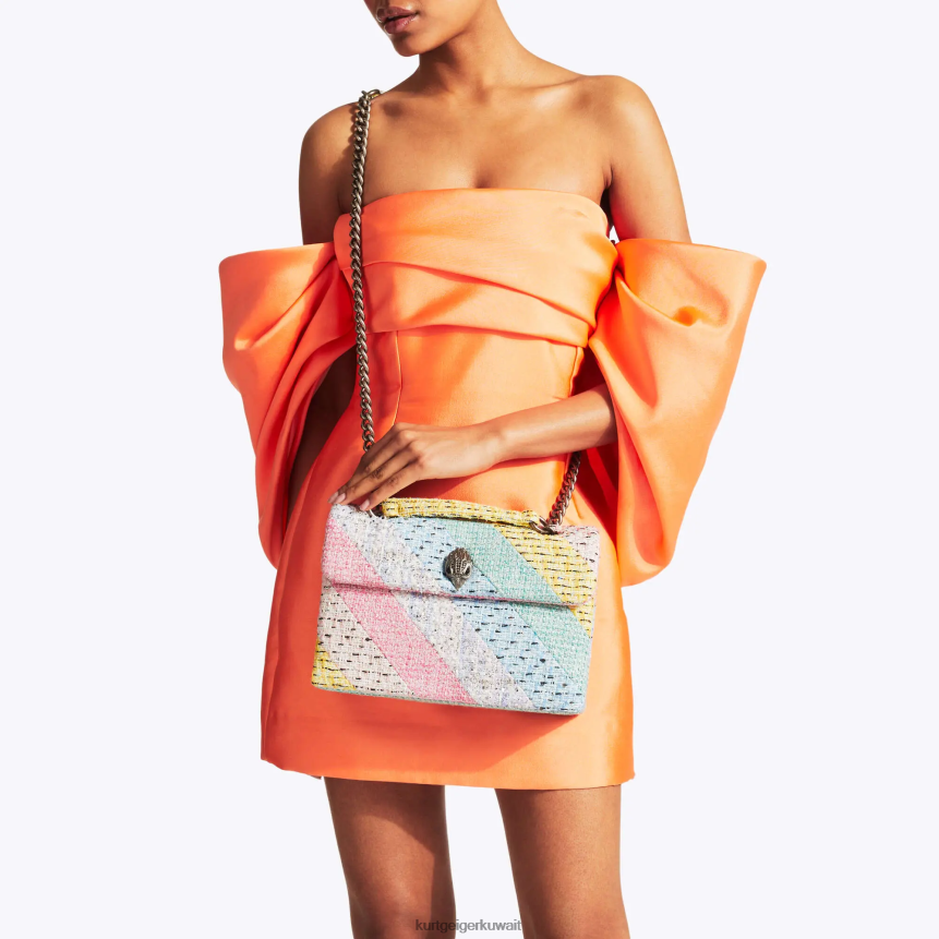 كيلووات Kurt Geiger نحيف حقيبة لندن تويد كنسينغتون متعددة / أخرى X06PDH8 | أكياس