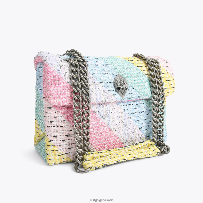 كيلووات Kurt Geiger نحيف حقيبة لندن تويد كنسينغتون متعددة / أخرى X06PDH8 | أكياس