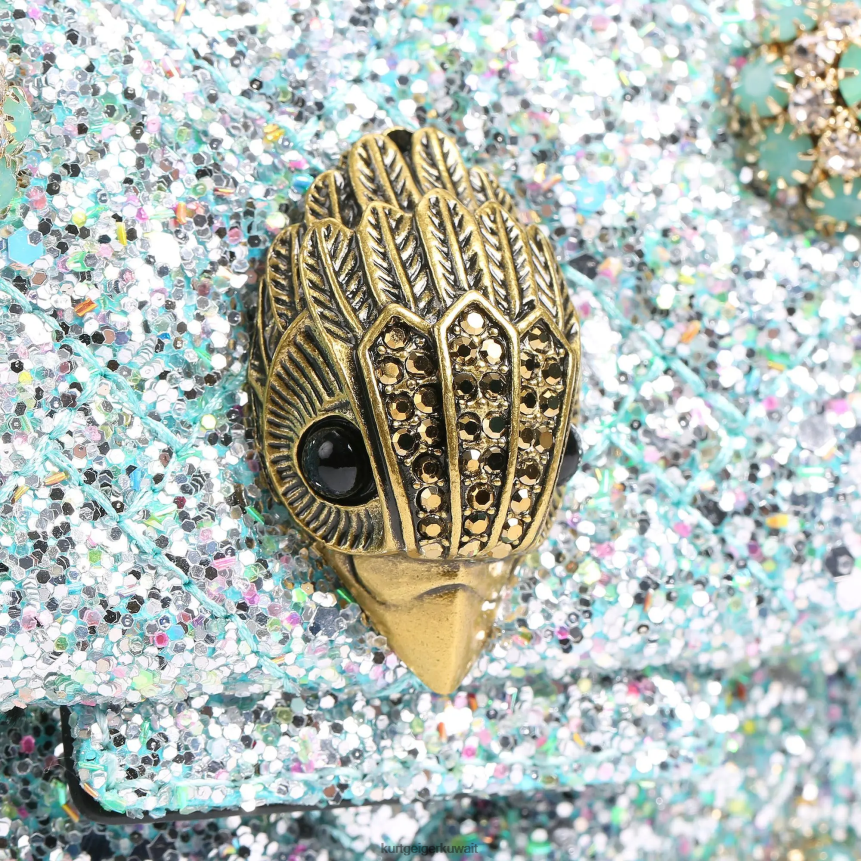 كيلووات Kurt Geiger نحيف حقيبة لندن ميني كنسينغتون أخضر باهت X06PDH93 | أكياس