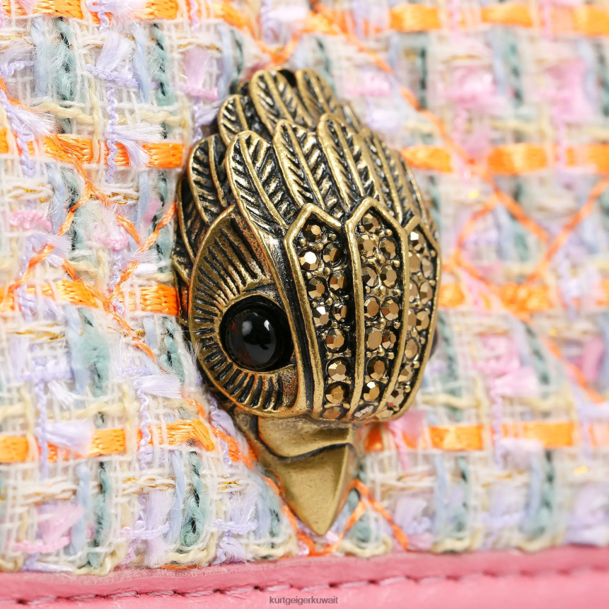 كيلووات Kurt Geiger نحيف حقيبة لندن تويد كنسينغتون البرتقالي X06PDH9 | أكياس