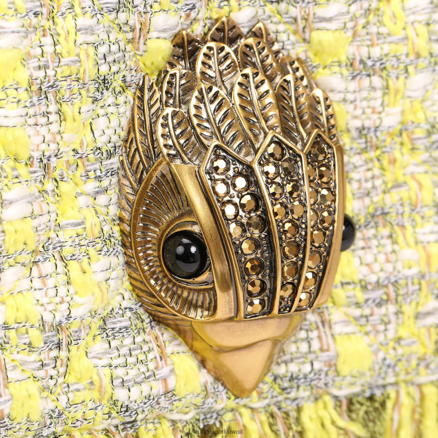 كيلووات Kurt Geiger نحيف لندن الرافية XXL كينسينغتون أصفر X06PDH81 | أكياس